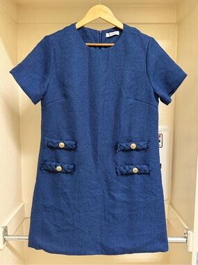 Wenrine Tweed Lined Dress